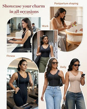 Load image into Gallery viewer, SHAPSHE Waist Trainer for Women Corset Shapewear Tummy Control Cincher - BLK/X-Small