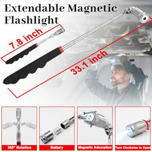 Load image into Gallery viewer, DOAHO 17Pcs Mechanic Hook and Pick Tool Set & Car Trim Removal Kit with Fastener Clip Pliers,Rivet Puller,Magnetic Pickup,Gasket Scraper,Non-Scratch Plastic Pry Tools for Automotive Repair-Red