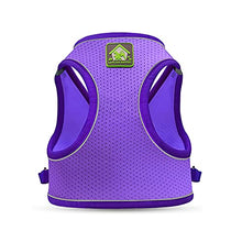 Load image into Gallery viewer, FEimaX Dog Harness and Leash Set, No-Pull Breathable Soft Mesh Puppy Vest Harness Reflective Adjustable Pet Harnesses for Small Medium Dogs and Cats - Outdoor Easy Control for Walking (L, Purple)