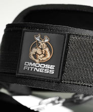 Load image into Gallery viewer, DMoose Fitness Neck Harness for Weight Lifting - Soft Padded Head & Chin Strap with 30" Heavy Duty Steel Chain - Neck Exerciser, Trainer & Strengthener to Support Injury Recovery (Black Legacy)