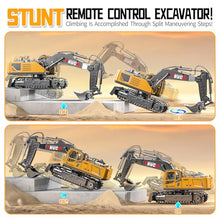 Load image into Gallery viewer, 17CH Remote Control Excavator Construction Toy for Boys