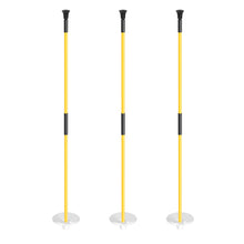 Load image into Gallery viewer, KINGTOP 3 ft Yellow Golf Flagsticks, 2-Section, 3 Pack