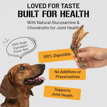 Load image into Gallery viewer, Dog Chits Duck Feet for Dogs - 100% All-Natural, Healthy Duck Treats for Dogs - No Additives or Preservatives - Dehydrated & Digestible - Suitable for Large and Small Breeds - Nails Removed - 28 Pack