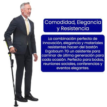 Load image into Gallery viewer, Ergobaum 7G Ergonomic Crutch/High Performance Perfect Cane- Single Unit Ergobaum