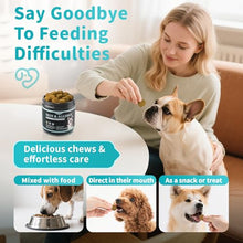 Load image into Gallery viewer, POPPAW Dog Allergy Relief Soft Chews - Immune Supplement for Seasonal Allergies - Support Paw Licking & Itch Relief, Skin & Gut Health with Probiotics, Omega-3 - Chicken Flavor, 90 Count