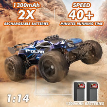 Load image into Gallery viewer, Womaqu Rc Cars 1:14 All Terrain RC Car for Adults & Boys, 4WD Off-Road RC Truck ,Waterproof Remote Control Car