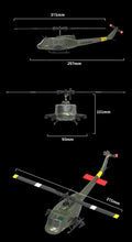 Load image into Gallery viewer, RC Helicopter, 2.4G 6CH UH-1 Huey Flybarless RC Helicopter, 6-Axis Gyroscope Stabilization, with Altitude Hold & 3D Inverted Flight