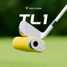 Load image into Gallery viewer, Voice Caddie TL1 Golf Laser Rangefinder with Slope Compensation - 6X Magnification, Pin Tracer Technology, Dual-Color OLED Display, Tournament Mode, Magnetic Mount and Signature Series Towel Bundle