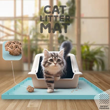 Load image into Gallery viewer, 32x24x1” XL Dog Food Mat - All Purpose Under Sink Liner, Washer and Dryer Covers for The Top, Silicone Griddle Mat for Blackstone - Raised Edges Dog Mat for Food and Water Prevent Spill, Waterproof