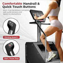 Load image into Gallery viewer, GMWD Stair Stepper Machine, Commercial Grade Stair Climber with Bluetooth, Stair Machine for Cardio, 15 Resistance Levels, 24-164 Steps/Min, Exercise Machine with LED Display for Home