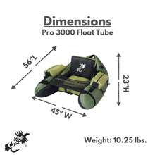 Load image into Gallery viewer, CADDIS Sports Fishing and Angling Float Tube (Pro 3000)