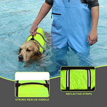 Load image into Gallery viewer, Doglay Dog Life Jacket with Rescue Handle, Dog Life Vest for Swimming Boating, Adjustable Reflective Puppy Swim Vest with Superior Buoyancy for Small Medium Large Dogs