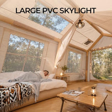 Load image into Gallery viewer, Inflatable Tent 8-10 Person|Blow Up Tent with Pump|Hot Tent with Stove Jack
