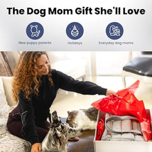 Load image into Gallery viewer, Rubyloo Puffer Dog Travel Bag for Dog Moms, Diaper Bag with Travel Bowls