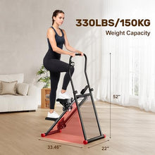 Load image into Gallery viewer, Stair Stepper for Home Gym Exercise, Compact Folding Cardio Exercise Climber for Full-Body Workout,-Black