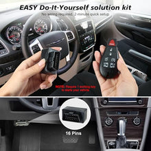 Load image into Gallery viewer, Key fob, Keyless Entry Remote Key Fob Replacement Tool Kit for Chrysler Town and Country Dodge Caravan 2008-2016, 7bottons M3N5WY783X, IYZ-C01C