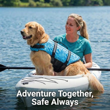 Load image into Gallery viewer, Doglay Dog Life Jacket with Rescue Handle, Dog Life Vest for Swimming Boating, Adjustable Reflective Puppy Swim Vest with Superior Buoyancy for Small Medium Large Dogs