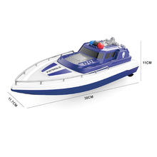 Load image into Gallery viewer, RTR Remote Control Coast Guard Boat 1/28 Scale Electric RC Sail Boat 4CH RC Watercraft 15km/h on Lake Pool for Boy Kids 8y+