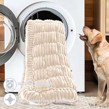 Load image into Gallery viewer, Dog Car Seat Waterproof Bed Cover Non-Slip Car Back Seat Soft and Comfortabl Pet Bed Mat Car Blanket for Travel Backseat Extender Seat Covers Dog Bed for Cars Trucks and SUVs (Brown Cover 23.6” x 51”)