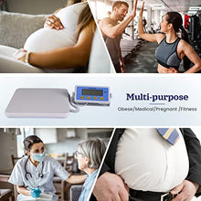 Load image into Gallery viewer, ScaleBelly Professional Physician Scale, 440 lb Home Gym Office Medical Floor Scale, High Capacity Scale for Wrestler Powerlifters