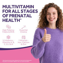 Load image into Gallery viewer, Doctor's Recipes Prenatal Multivitamin with DHA & Folate (L-5-MTHF) for Expecting & Planning Moms, Gentle Comprehensive Nutrient Support, 60 Softgels