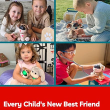 Load image into Gallery viewer, TOP BRIGHT Doctor Kit for Toddlers 3-5, Pretend Play Doctor Set with Costume & Wooden Medical Kit, Dress Up Toys for Kids, Role Play Dog Vet Playset, Christmas Birthday Gifts for Girls Boys 3 4 5