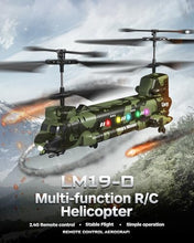 Load image into Gallery viewer, Army Chinook Remote Control Helicopter, LM19-D Military Transport RC Helicopter