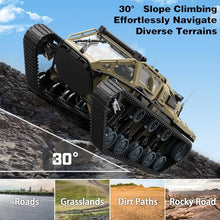 Load image into Gallery viewer, Mostop RC Tank Car, 1:16 Scale 2.4Ghz Remote Control Crawler High Speed Tank, Off-Road RC Tracked Vehicles