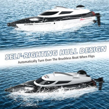 Load image into Gallery viewer, Podleer RC Boat-Remote Control Boat for Adults-High Speed 35+ KPH for Pool (Black)