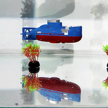 Load image into Gallery viewer, Tipmant Mini RC Submarine Toy Radio Remote Control Tourism Boat (Blue)