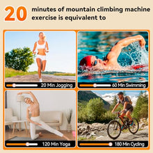 Load image into Gallery viewer, Stair Stepper for Home,Stair Climber Foldable,Large Pedal Vertical Climber Machine for Full-Body Workout,Steppers for Exercise at Home with 300LBS Loading Capacity (Black-MK)