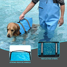 Load image into Gallery viewer, Doglay Dog Life Jacket with Rescue Handle, Dog Life Vest for Swimming Boating, Adjustable Reflective Puppy Swim Vest with Superior Buoyancy for Small Medium Large Dogs