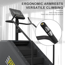 Load image into Gallery viewer, Fitvids Stair Stepper Machine, Commercial Grade Stair Climber with 15 Resistance Levels, Continuous Stair Stepping Machine for Cardio and Lower Body Workouts, LED Screen, Exercise Machine for Home Gym