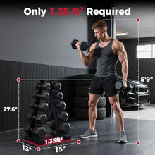 Load image into Gallery viewer, AKYEN A-Frame Dumbbell Rack Stand Only, Weight Rack for Dumbbells