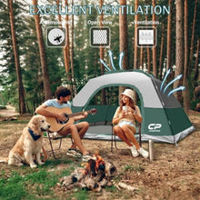 Load image into Gallery viewer, CAMPROS CP Tents for Camping 2/4/6 Person, Waterproof Windproof Dome Tent