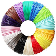 Load image into Gallery viewer, DO3D 15 Colors 3D Pen ABS Filament Refill, Each Color 3.5Meters, Total 52.5m 3D Pen / 3D Printer ABS Refills Sample Pack, Support for MYNT3D / SCRIB3D Printing Pen and 3D Printer Well