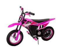 Load image into Gallery viewer, 12V Electric Dirt Bike, Battery Powered Ride on (Pink)