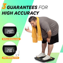 Load image into Gallery viewer, Scale for Body Weight and Fat Percentage, RunStar Digital Accurate Bathroom Smart Scale with Large Display, FSA&HSA Eligible 13 Body Composition Analyzer Sync App, Black Gold