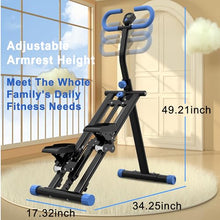 Load image into Gallery viewer, Borcolo Stair Stepper for Home, 265lbs Vertical Climber Machine for Full-Body Exercise-Black