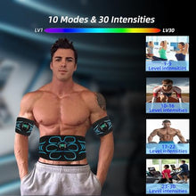 Load image into Gallery viewer, YDFAC AB Stimulator, AB stimulator Muscle Toner, ABS Stimulator Abdominal, for Abdomen, Arms, Legs. Fitness Belt KLT-07 Blue