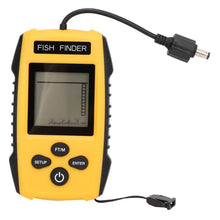 Load image into Gallery viewer, Eujgoov Handheld LCD Fish Finder, Portable Sonar Fish Finder with 45