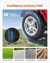 Load image into Gallery viewer, VEVOR Heavy Duty 4-Wheel Mobility Scooter, Powerful 1000W Brushless Motor, 500 lbs Capacity, 21.5 Miles Long Range, All Terrain Mobility Scooter with Lockable Trunk for Seniors & Adults