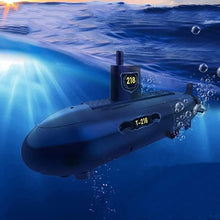 Load image into Gallery viewer, GoolRC Mini RC Submarine, 2.4GHz Remote Control Boat, 6 Channels DIY Under Water Ship RC Boat for Kids