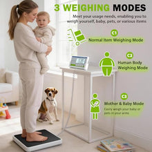Load image into Gallery viewer, SASVY Medical Scale 660lb/300kg Wrestling Physician Scale for Body Weight Anti-Slip Platform for Home Office Hospital lb/lb:oz/kg