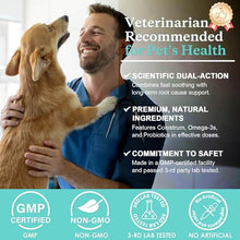 Load image into Gallery viewer, NATURE TARGET Dog Allergy Relief Freeze Dried Chews, with Probiotics, Colostrum for Immune Health, Anti Itch & Seasonal Allergies & Scratching, Omega 3 for Skin & Coat Health, Pawlicking, Hot Spots