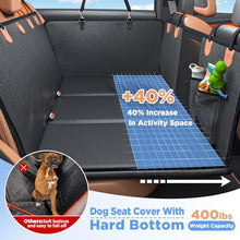Load image into Gallery viewer, MYJAQI Back Seat Extender for Dogs, Waterproof Dog Car Seat Cover for Back Seat with Hard Bottom, 2026 Upgraded Material, Anti Scratch, Safer, Easy to Use and Clean, Holds 400lbs