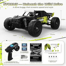 Load image into Gallery viewer, 1:18 Desert Off-Road RC Truck 18856, RTR Fast 36km/h 4WD Electric Truck Splash-Proof.