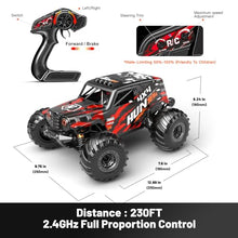 Load image into Gallery viewer, YESHIN 1:14 Scale RC Cars for Adults, 4X4 Waterproof Off-Road Remote Control Truck with 2 Rechargeable Batteries