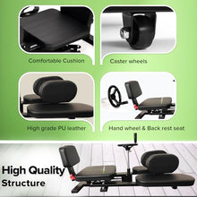 Load image into Gallery viewer, Hip Stretching Machine by Flex Bench – Improve Flexibility,Mobility and Reduce Hip Pain, Leg Stretcher - Flexibility for Yoga,Dance and Gymnastics Thighs,Glutes, Upgraded Model - New Adjustable Seat.