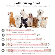 Load image into Gallery viewer, ARING PET Girl Dog Collar, Cute Spring Summer Pink Bow Puppy Pet Collars Necklace for Small Medium Large Female Dogs-S
